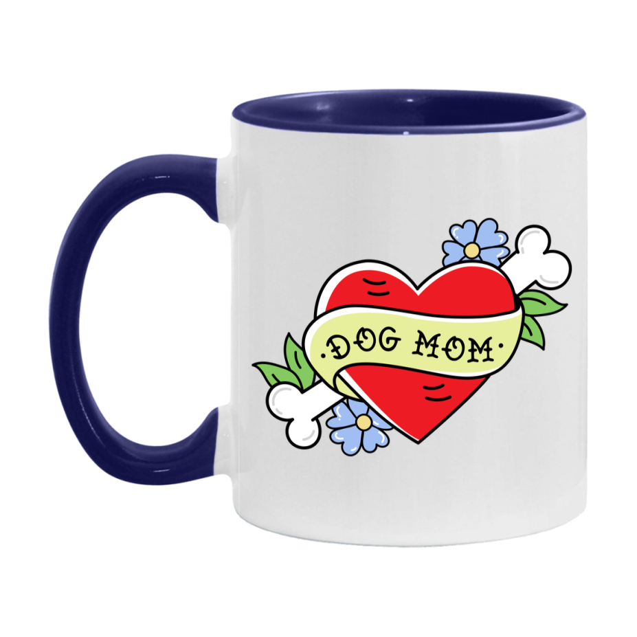 Dog Mom Mug, Mom Coffee Mug Gift For Mother's Day