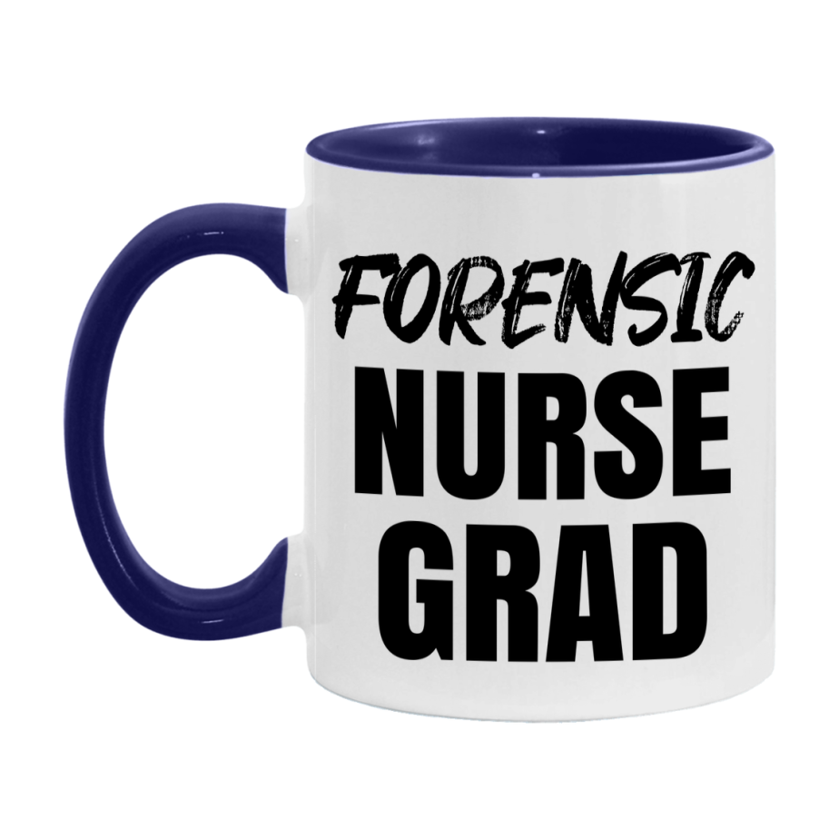 Forensic Nurse Grad Coffee Mug - Ceramic Nursing Graduation Gift