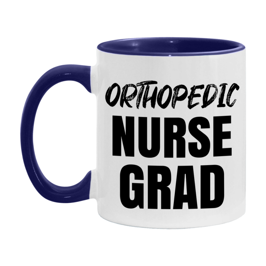 Orthopedic Nurse Grad Coffee Mug - Ceramic Nursing Graduation Gift