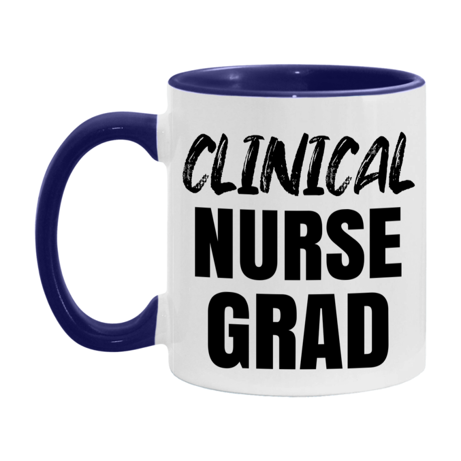 Clinical Nurse Grad Coffee Mug - Ceramic Nursing Graduation Gift