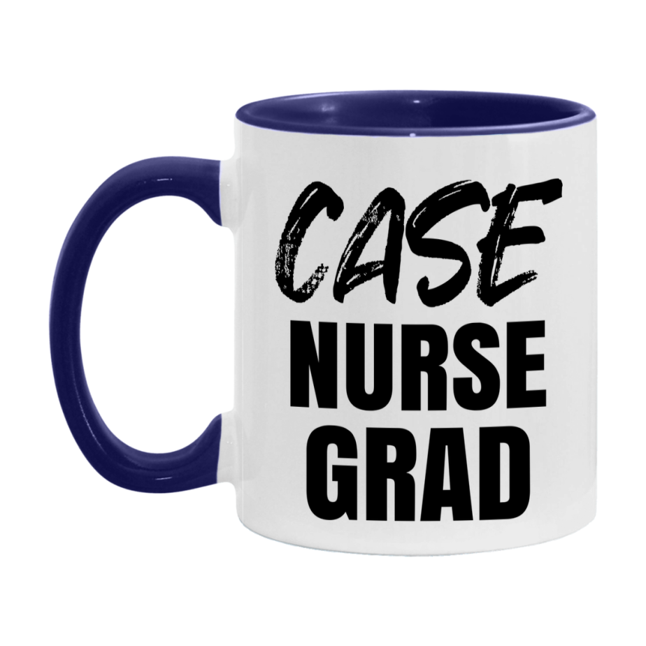 Case Nurse Grad Coffee Mug - Ceramic Nursing Graduation Gift