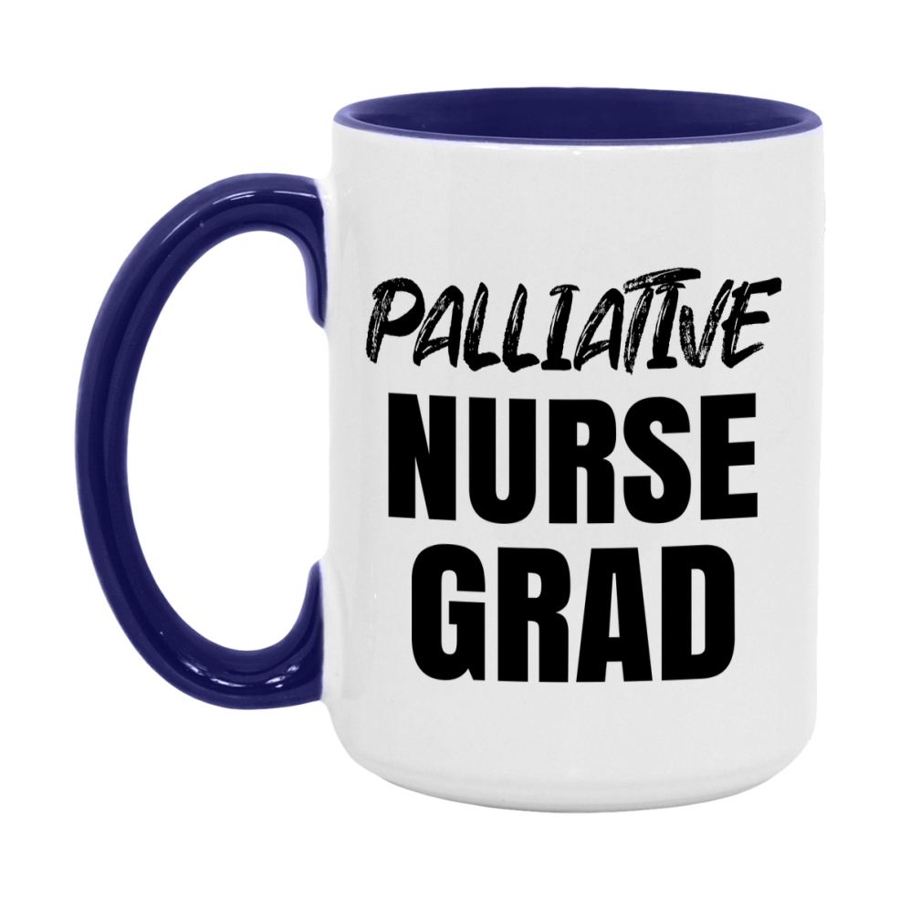 Palliative Nurse Grad Coffee Mug - Ceramic Nursing Graduation Gift