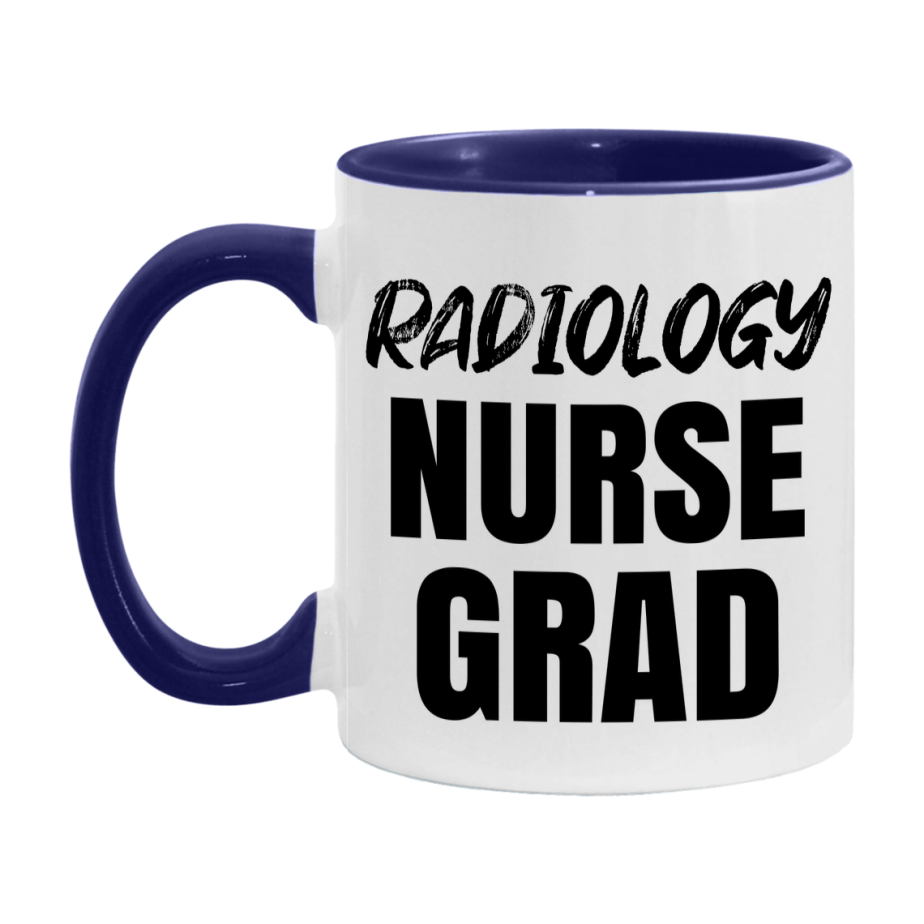 Radiology Nurse Grad Coffee Mug - Ceramic Nursing Graduation Gift