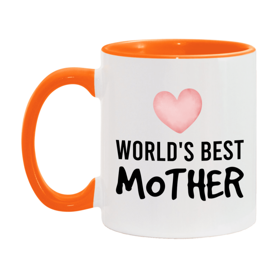 World's Best Mother Mug, Mother Superlative Coffee Mug, 11oz or 15oz Ceramic Cup, Gift for Mother