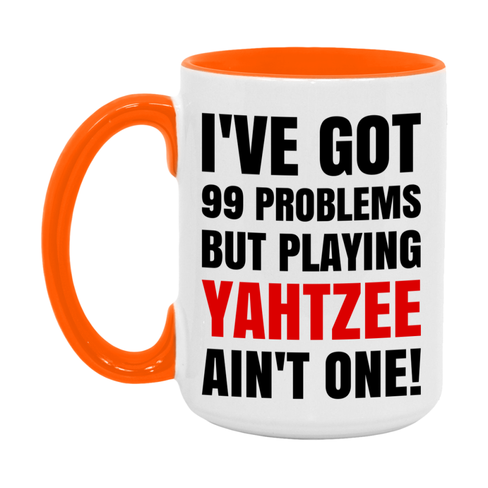 Funny Board Game Mug Gift, I've Got 99 Problems But Playing Board Games Ain't One! 11oz or 15oz Ceramic Coffee Mug for Board Game Lovers