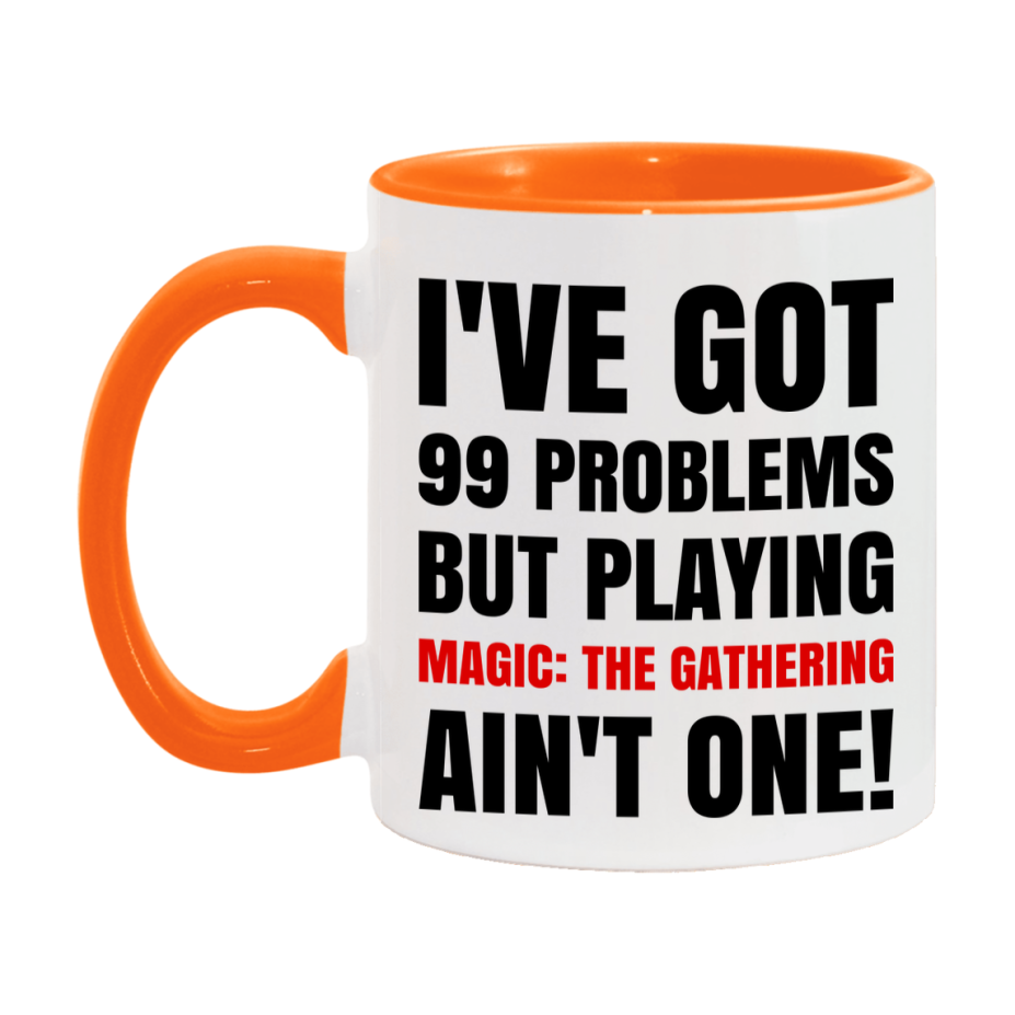 Funny Board Game Mug Gift, I've Got 99 Problems But Playing Board Games Ain't One! 11oz or 15oz Ceramic Coffee Mug for Board Game Lovers