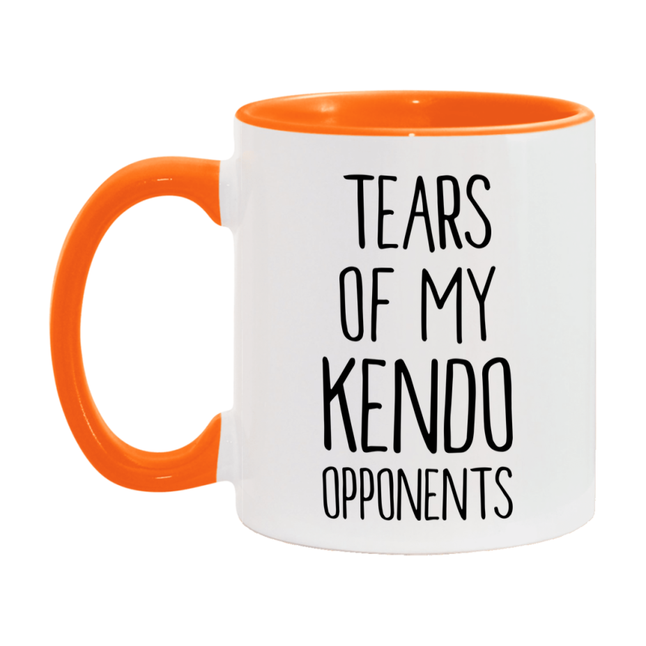 Funny Martial Arts Mug - "Tears Of My Kendo Opponents" - 11Oz Or 15Oz White Ceramic Coffee Cup