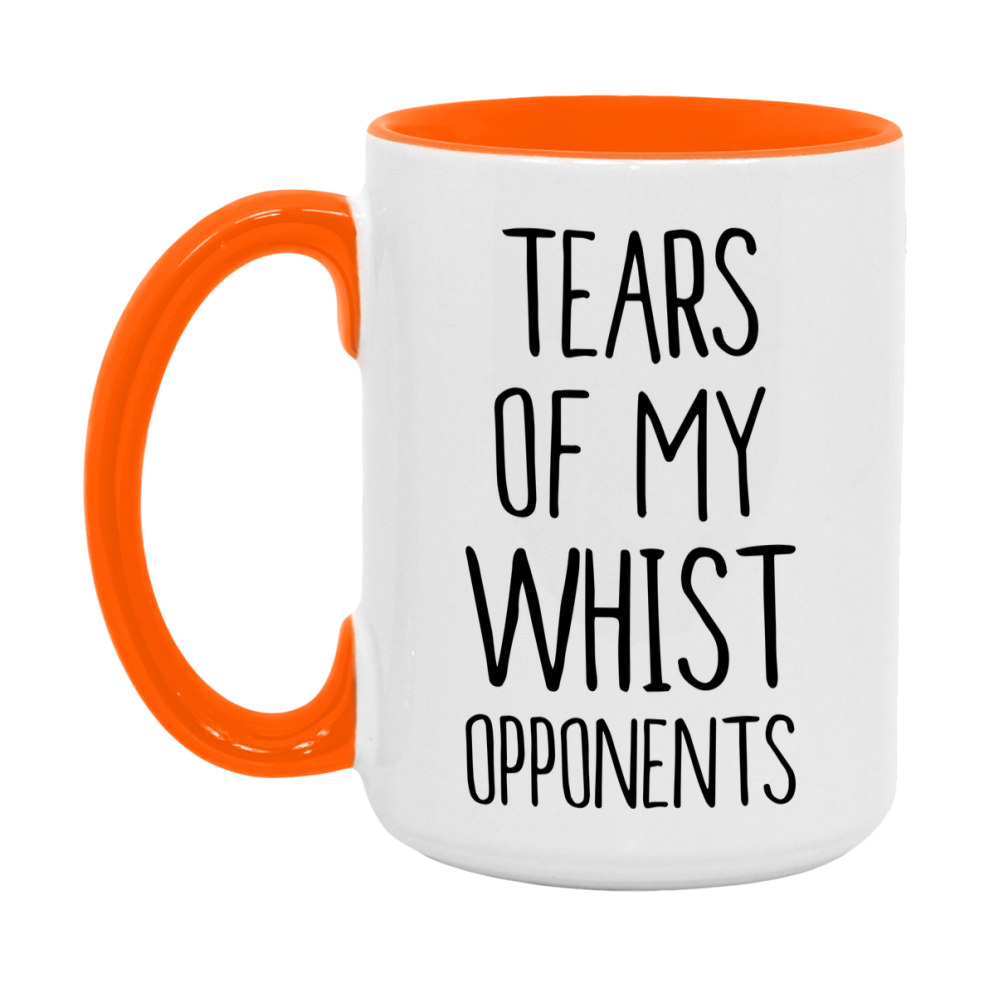 Funny Whist Mug – “Tears Of My Whist Opponents” – 11Oz Or 15Oz Coffee Cup