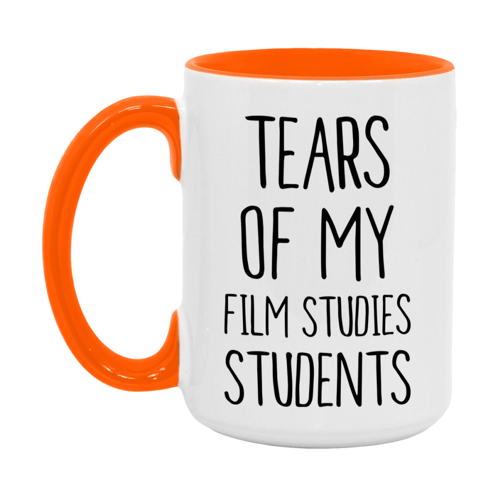 Funny Teacher Mug - "Tears Of My Film Studies Students" - 11Oz Or 15Oz Ceramic Coffee Cup