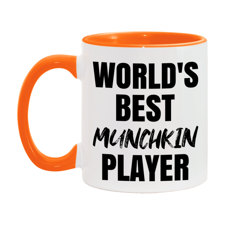 World's Best Munchkin Player Mug, Funny Card Game Player Gift, 11Oz Or 15Oz White Ceramic Mug