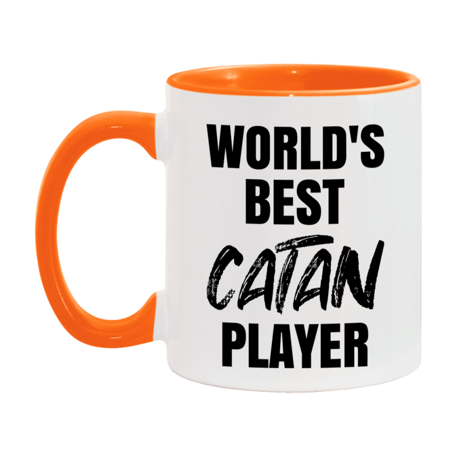 World's Best Catan Player Mug, Funny Game Board Gift