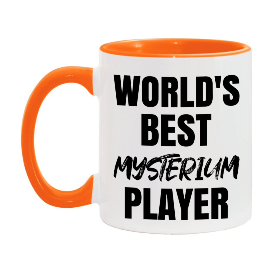 World's Best Mysterium Player Mug, Funny Game Board Gift, 11Oz Or 15Oz White Ceramic Mug