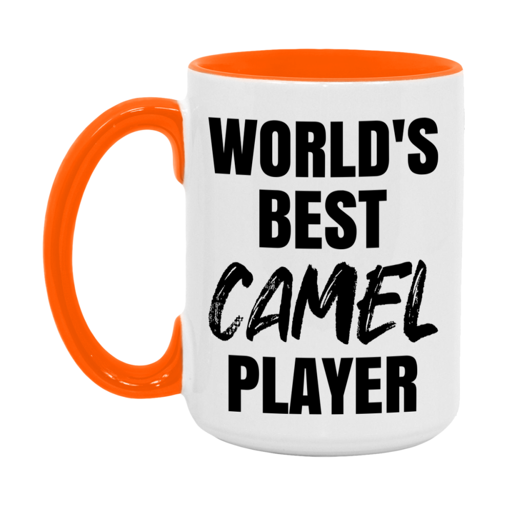 World's Best Camel Player Mug, Funny Game Board Gift, 11Oz Or 15Oz White Ceramic Mug