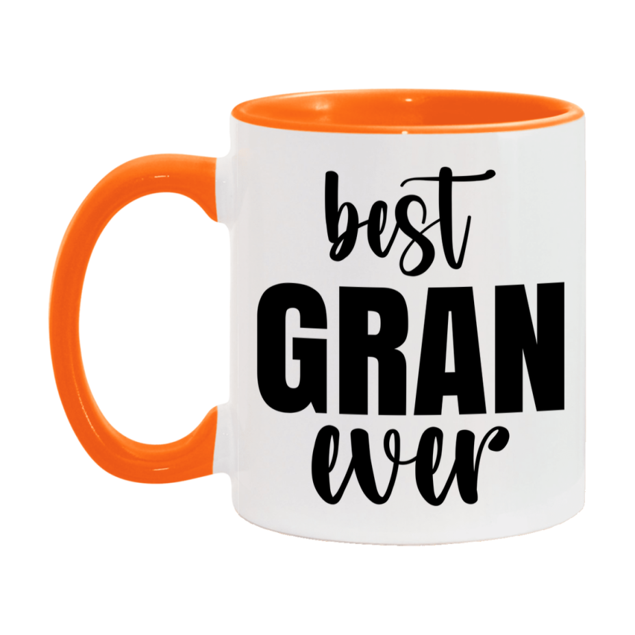Best Gran Ever Mug, Mother's Day Gift, 11Oz Or 15Oz Ceramic Coffee Cup