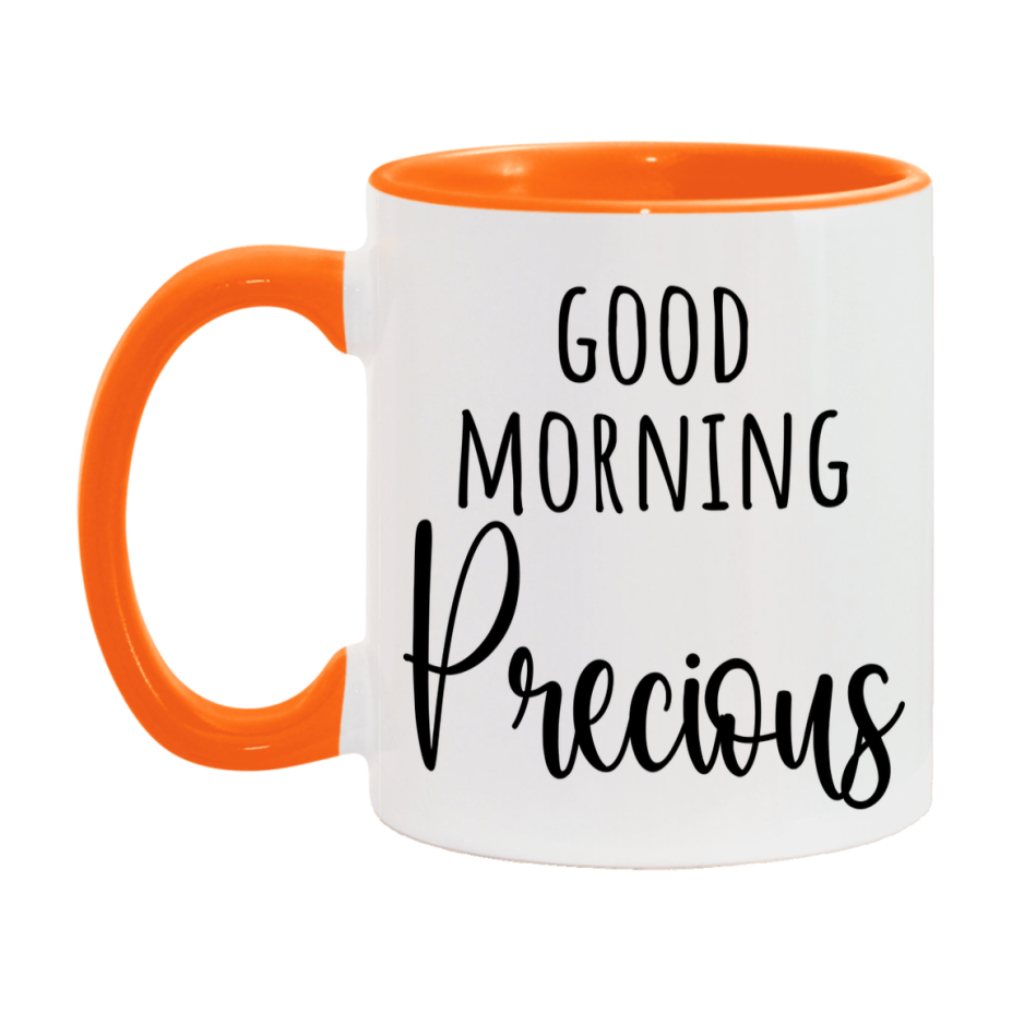 Good Morning Precious Mug, Valentine's Day Mug For Precious Lover, 11Oz Or 15Oz Ceramic Coffee Cup