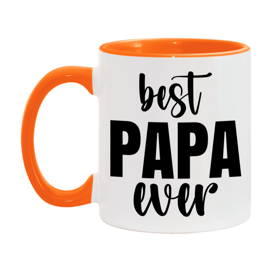 Best Papa Ever Mug, Father’s Day Gift, 11Oz Or 15Oz Ceramic Coffee Mug