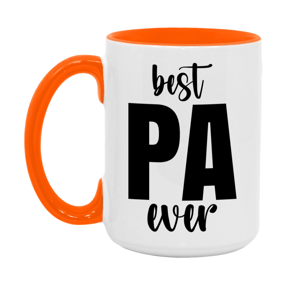 Best Pa Ever Mug, Father’s Day Gift, 11Oz Or 15Oz Ceramic Coffee Mug