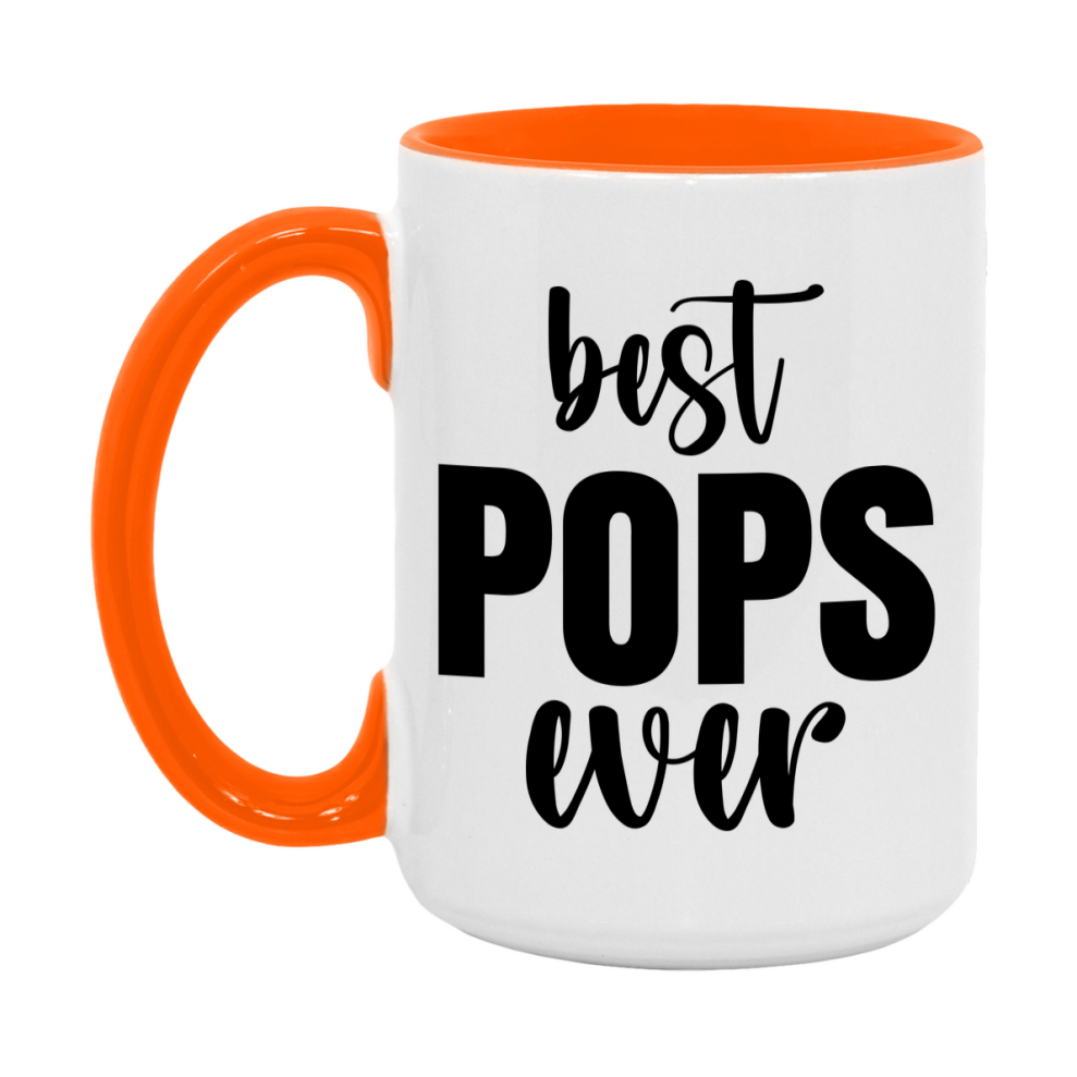 Best Pops Ever Mug, Father’s Day Gift, 11Oz Or 15Oz Ceramic Coffee Mug
