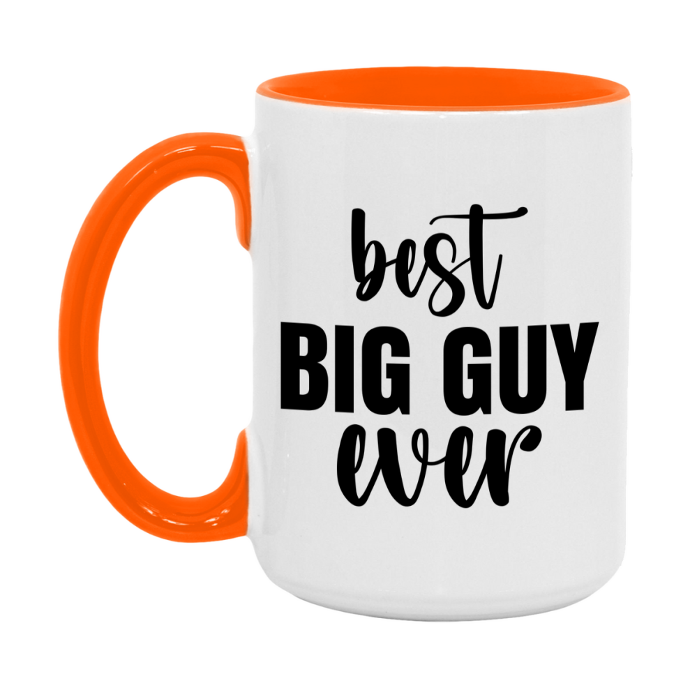 Best Big Guy Ever Mug, Father’s Day Gift, 11Oz Or 15Oz Ceramic Coffee Mug