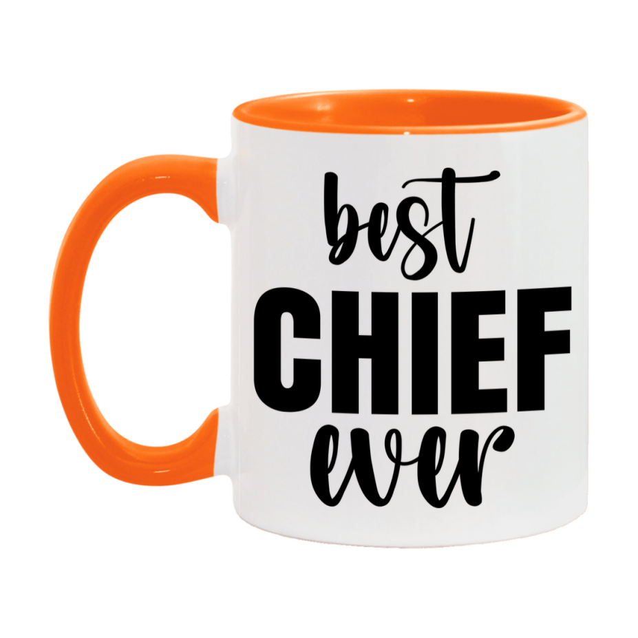 Best Chief Ever Mug, Father’s Day Gift, 11Oz Or 15Oz Ceramic Coffee Mug