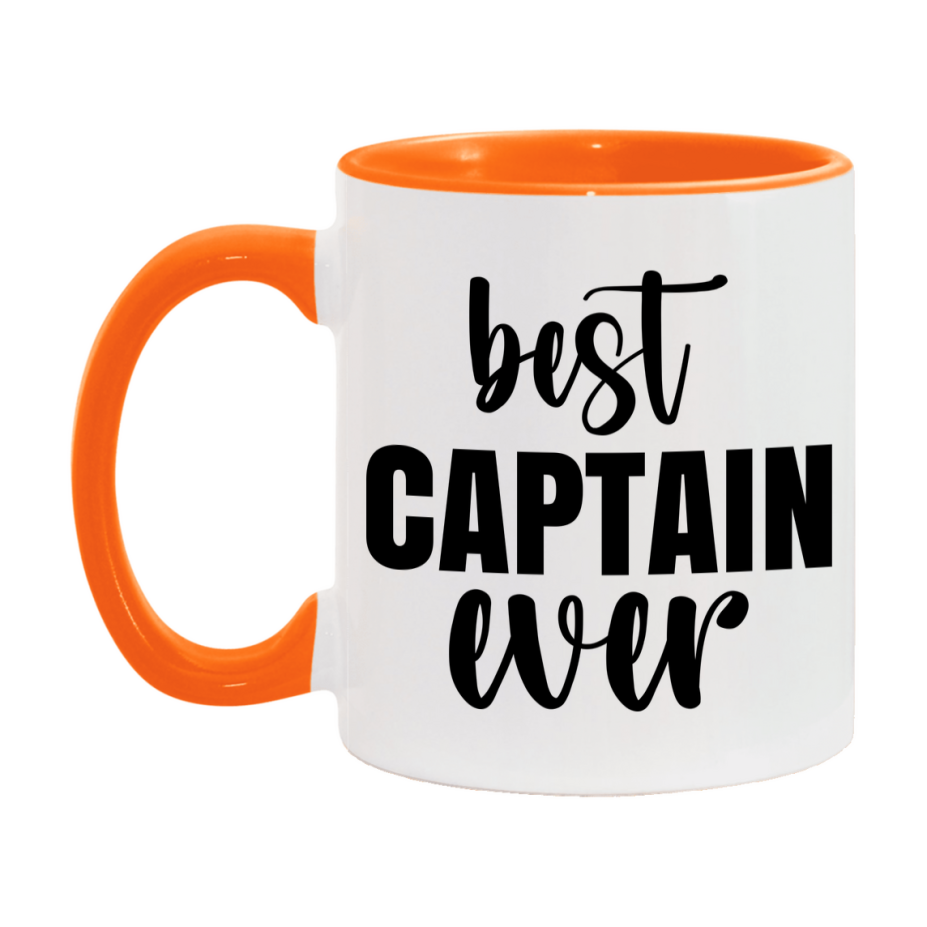 Best Captain Ever Mug, Father’s Day Gift, 11Oz Or 15Oz Ceramic Coffee Mug