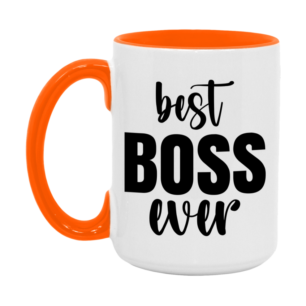 Best Boss Ever Mug, Father’s Day Gift, 11Oz Or 15Oz Ceramic Coffee Mug