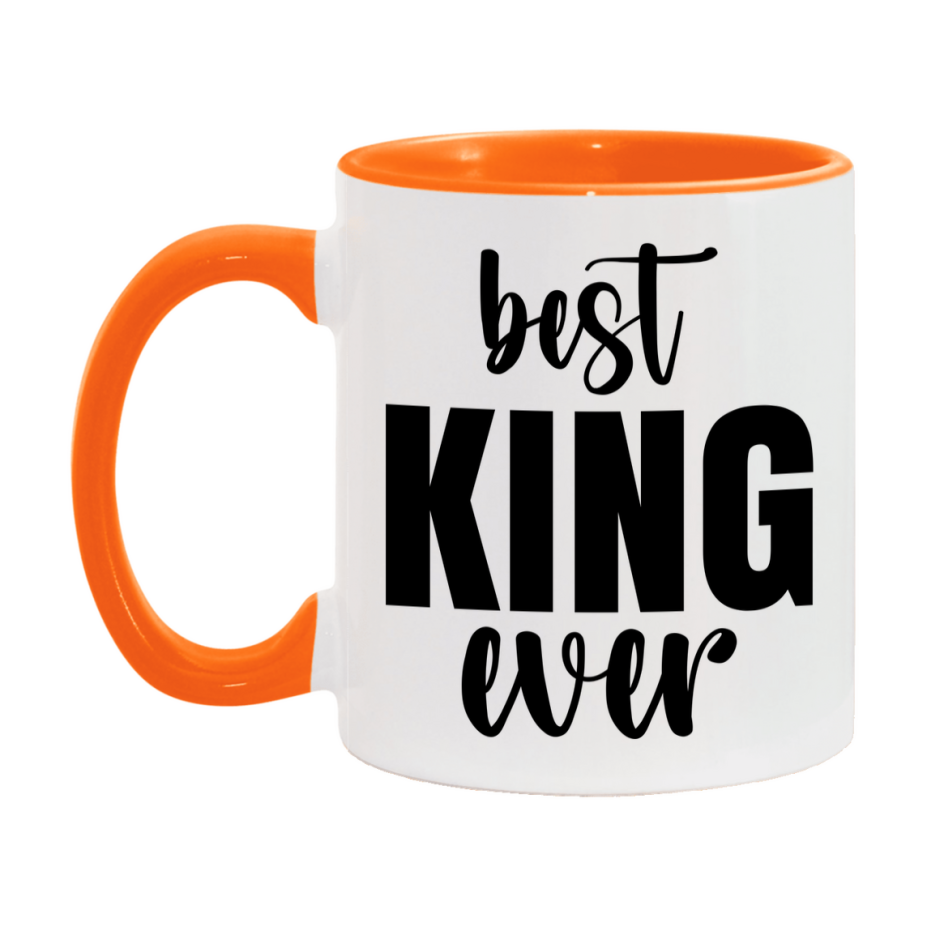 Best King Ever Mug, Father’s Day Gift, 11Oz Or 15Oz Ceramic Coffee Mug