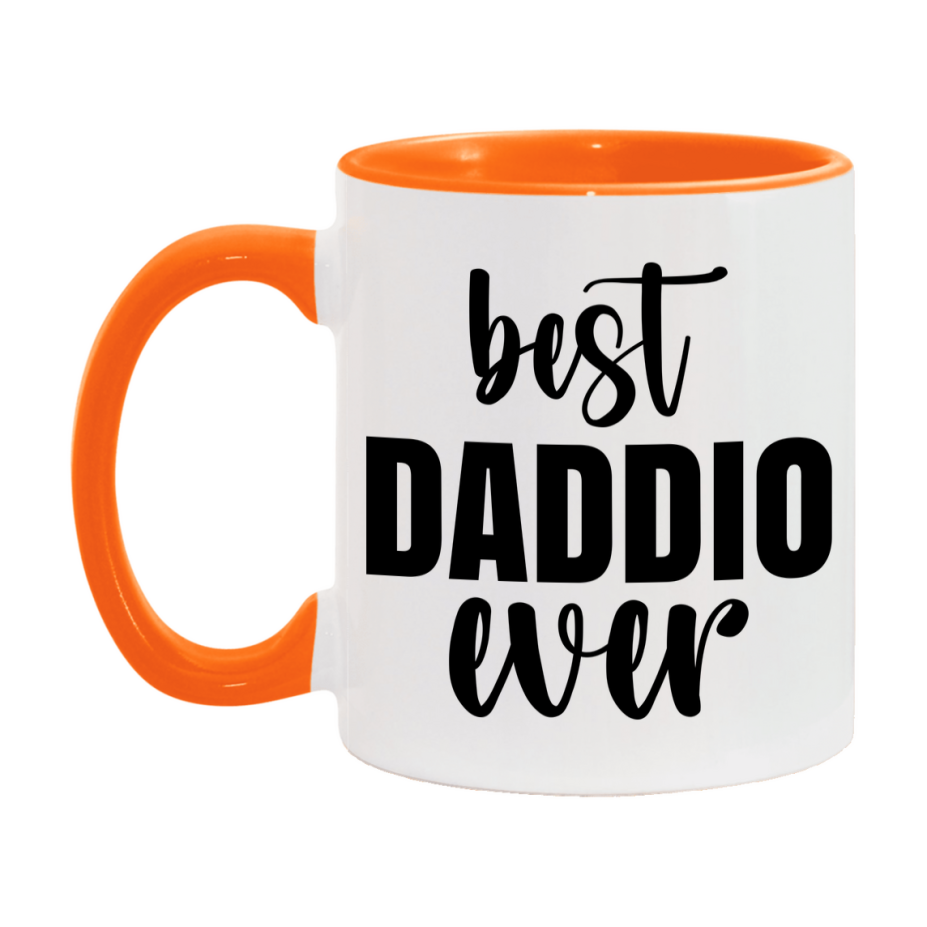 Best Daddio Ever Mug, Father’s Day Gift, 11Oz Or 15Oz Ceramic Coffee Mug