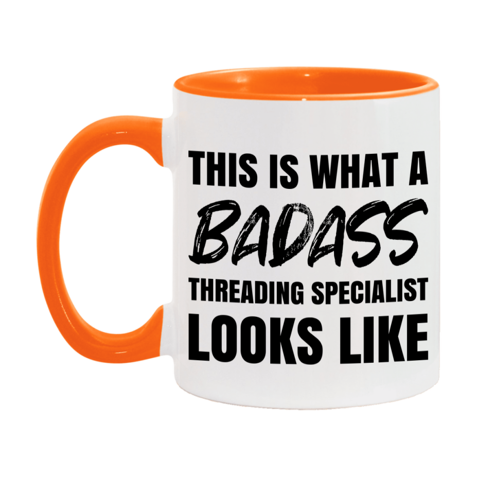 Threading Specialist Gifts For Women, Threading Specialist 11Oz Or 15Oz Ceramic Coffee Mug, Funny Novelty Gift For Threading Specialist
