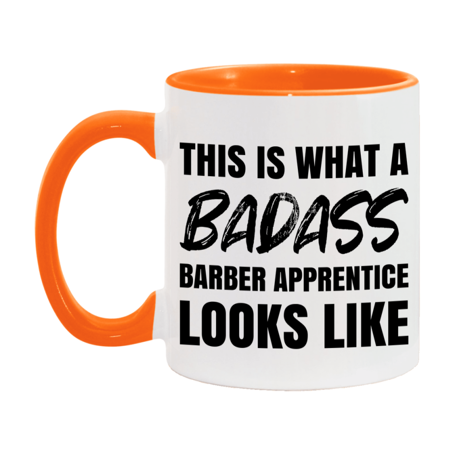 Barber Apprentice Gifts For Women, Barber Apprentice 11Oz Or 15Oz Ceramic Coffee Mug, Funny Novelty Gift For Barber Apprentice