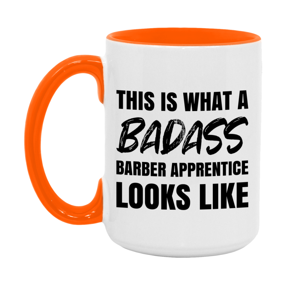 Barber Apprentice Gifts For Women, Barber Apprentice 11Oz Or 15Oz Ceramic Coffee Mug, Funny Novelty Gift For Barber Apprentice