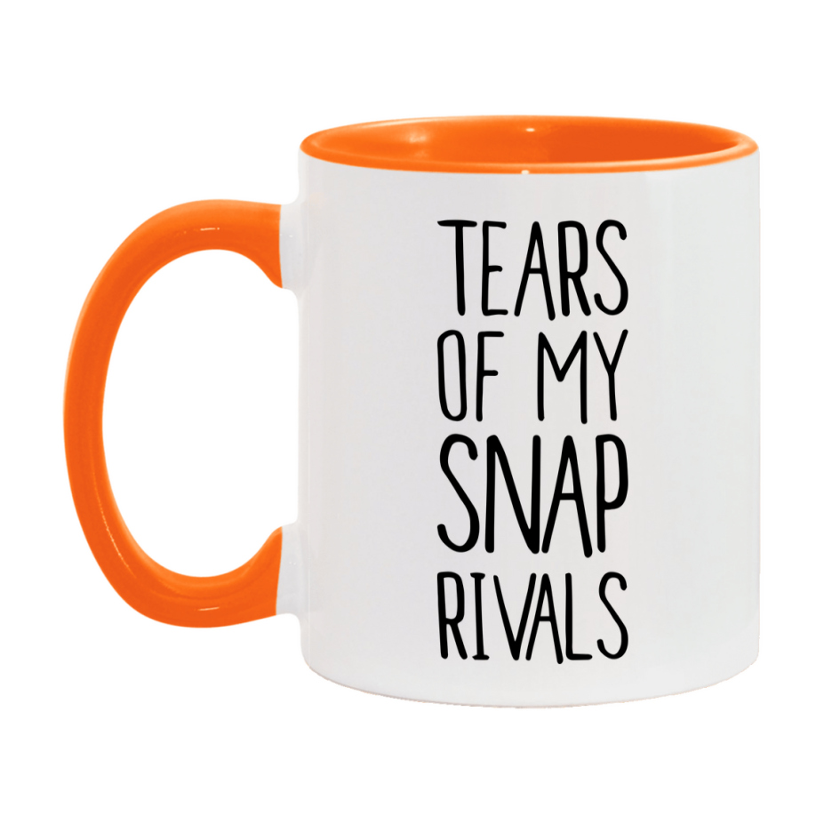 Funny Snap Mug, Tears Of My Snap Rivals, 11Oz Or 15Oz Ceramic Coffee Cup