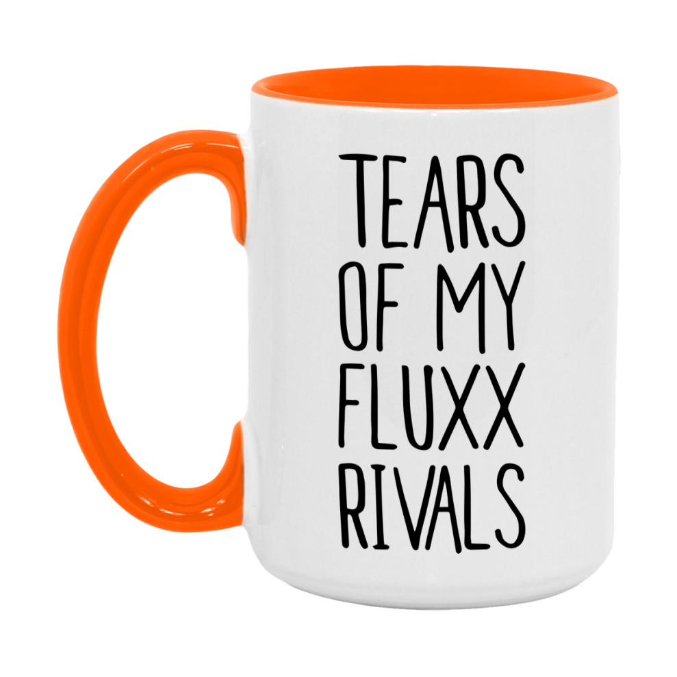 Funny Fluxx Mug, Tears Of My Fluxx Rivals, 11Oz Or 15Oz Ceramic Coffee Cup