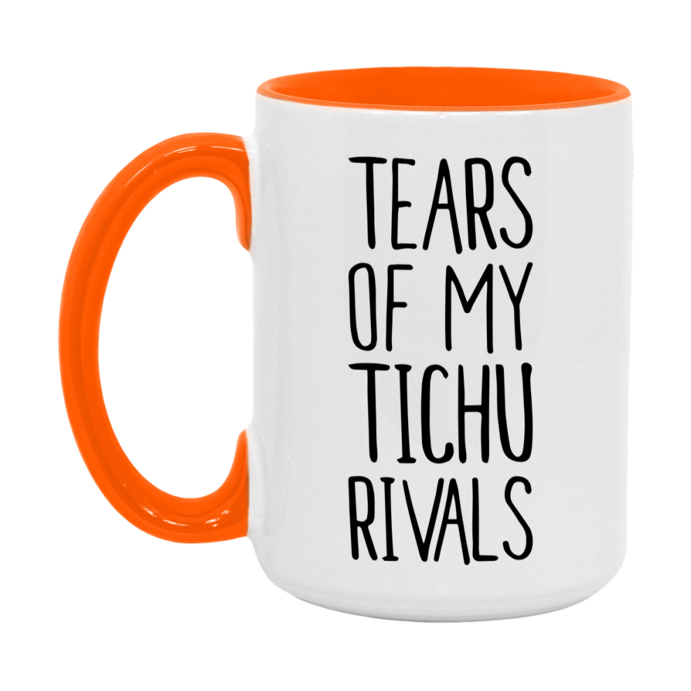 Funny Tichu Mug, Tears Of My Tichu Rivals, 11Oz Or 15Oz Ceramic Coffee Cup