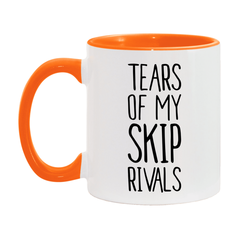 Funny Skip Mug, Tears Of My Skip Rivals, 11Oz Or 15Oz Ceramic Coffee Cup