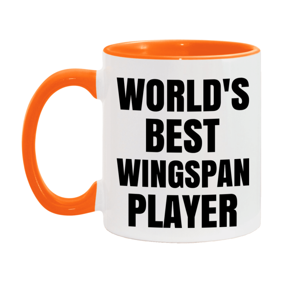 Funny Game Board Mug, World's Okayest Wingspan Player, 11Oz Or 15Oz Ceramic Coffee Cup