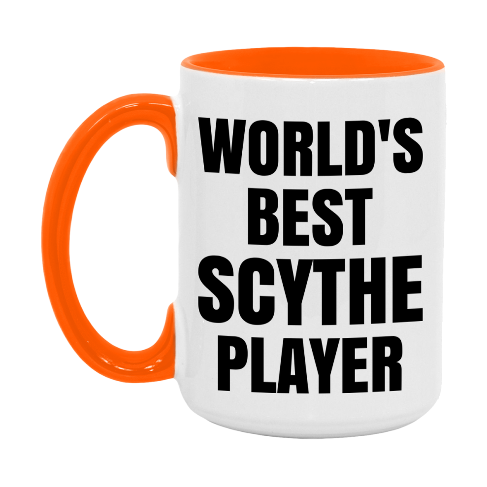 Funny Game Board Mug, World's Okayest Scythe Player, 11Oz Or 15Oz Ceramic Coffee Cup