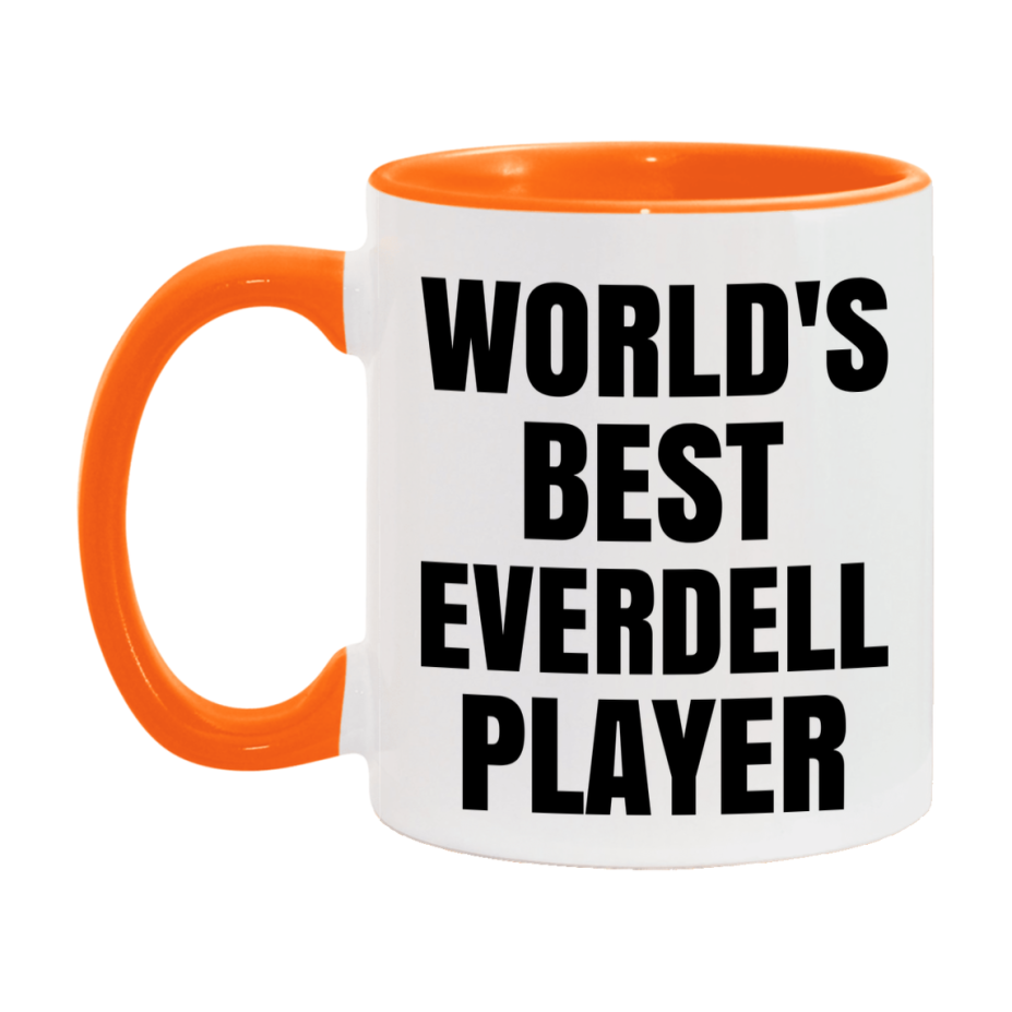 Funny Game Board Mug, World's Okayest Everdell Player, 11Oz Or 15Oz Ceramic Coffee Cup