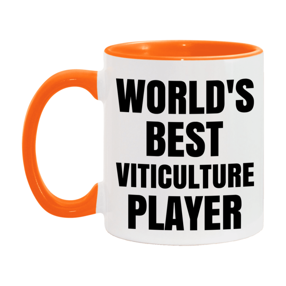 Funny Game Board Mug, World's Okayest Viticulture Player, 11Oz Or 15Oz Ceramic Coffee Cup