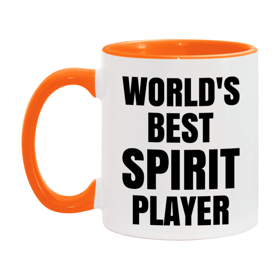 Funny Game Board Mug, World's Okayest Spirit Player, 11Oz Or 15Oz Ceramic Coffee Cup