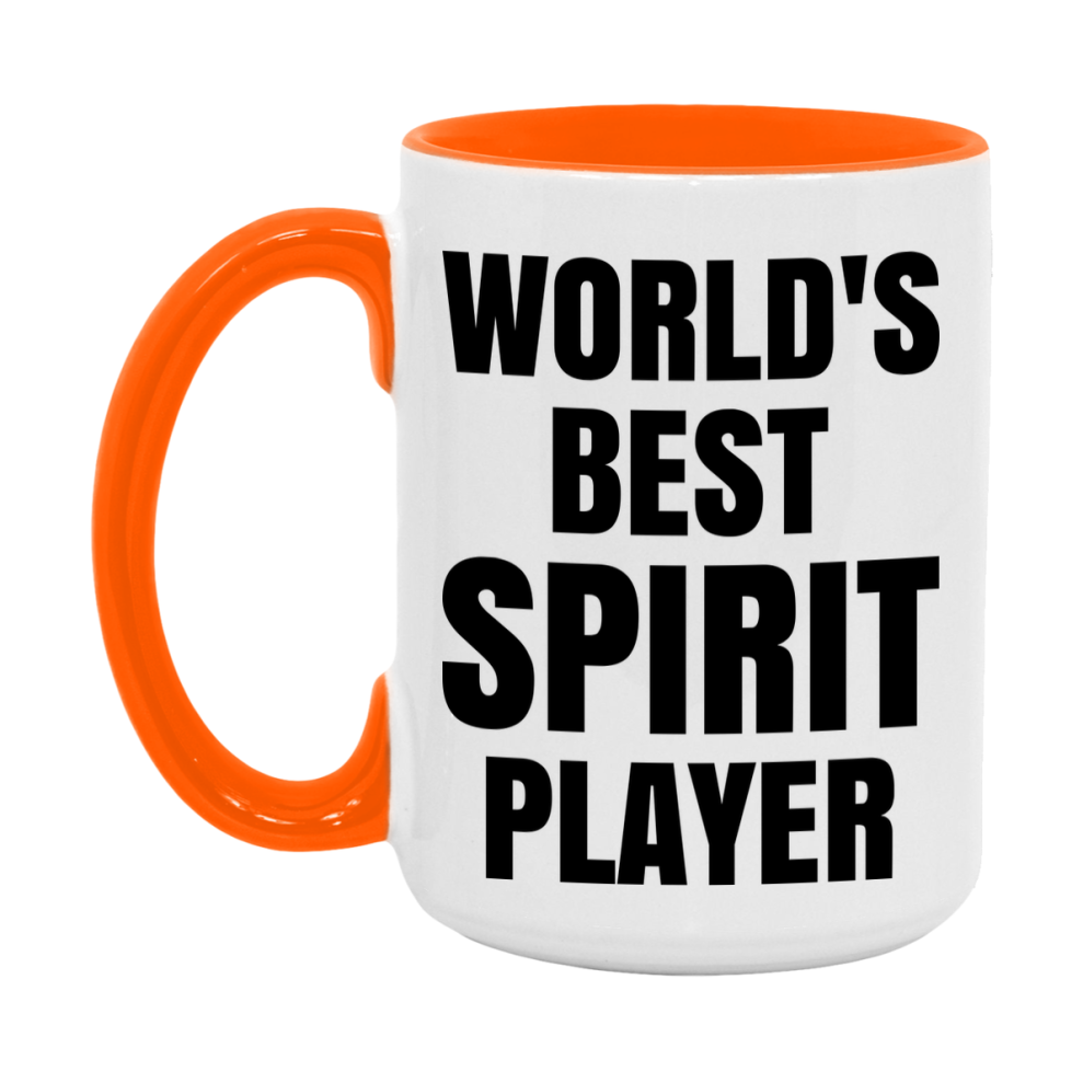 Funny Game Board Mug, World's Okayest Spirit Player, 11Oz Or 15Oz Ceramic Coffee Cup