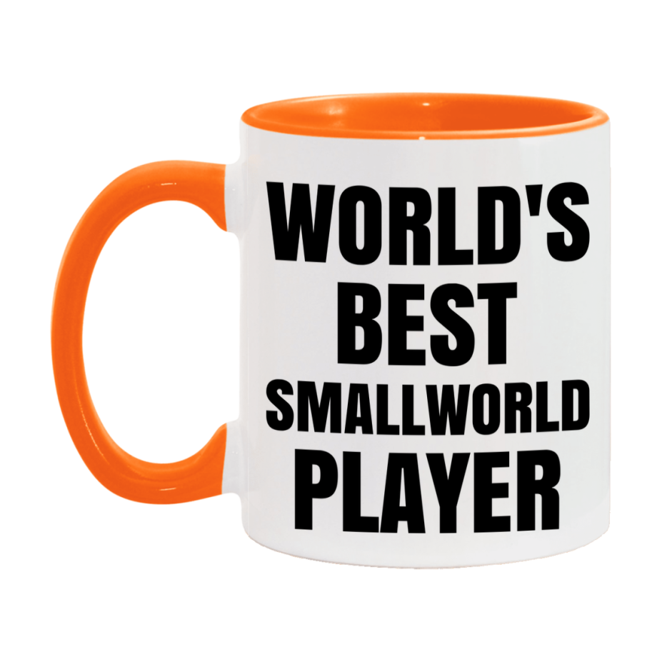 Funny Game Board Mug, World's Okayest Smallworld Player, 11Oz Or 15Oz Ceramic Coffee Cup