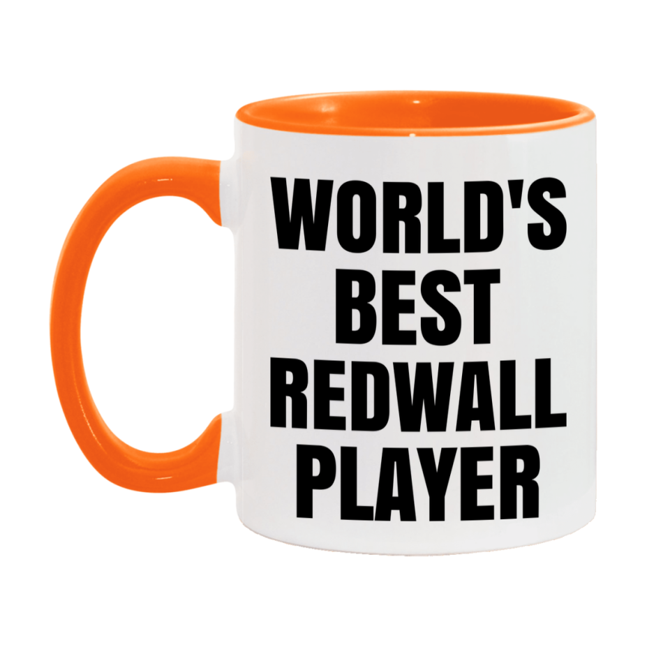 Funny Game Board Mug, World's Okayest Redwall Player, 11Oz Or 15Oz Ceramic Coffee Cup