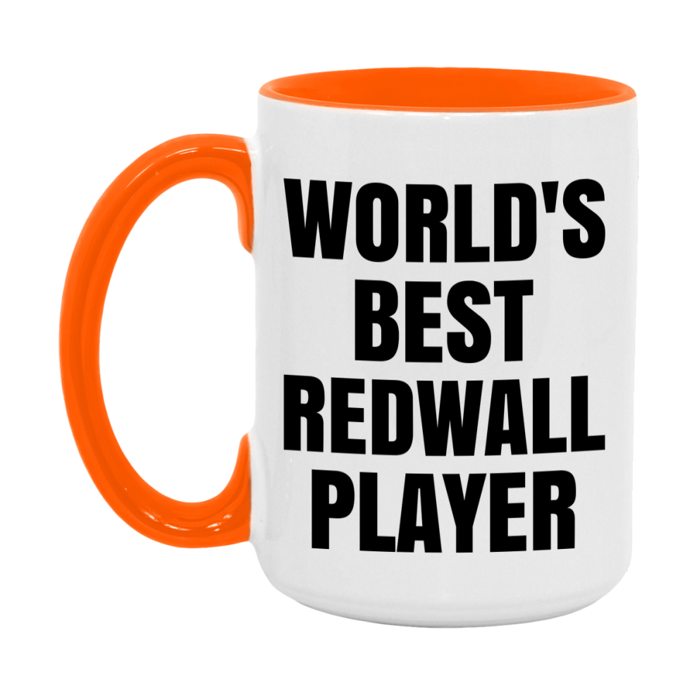 Funny Game Board Mug, World's Okayest Redwall Player, 11Oz Or 15Oz Ceramic Coffee Cup