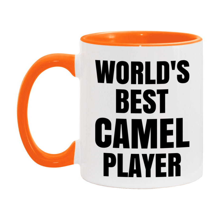 Funny Game Board Mug, World's Okayest Camel Player, 11Oz Or 15Oz Ceramic Coffee Cup