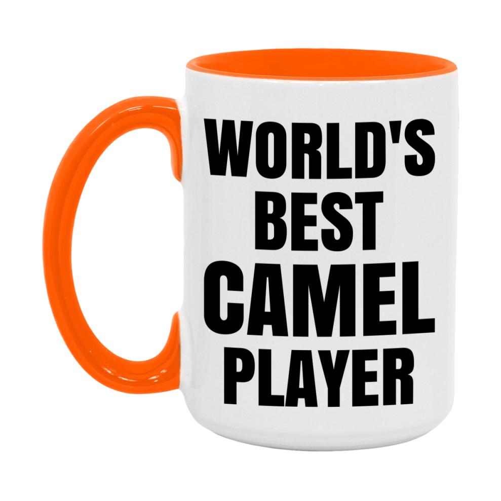 Funny Game Board Mug, World's Okayest Camel Player, 11Oz Or 15Oz Ceramic Coffee Cup
