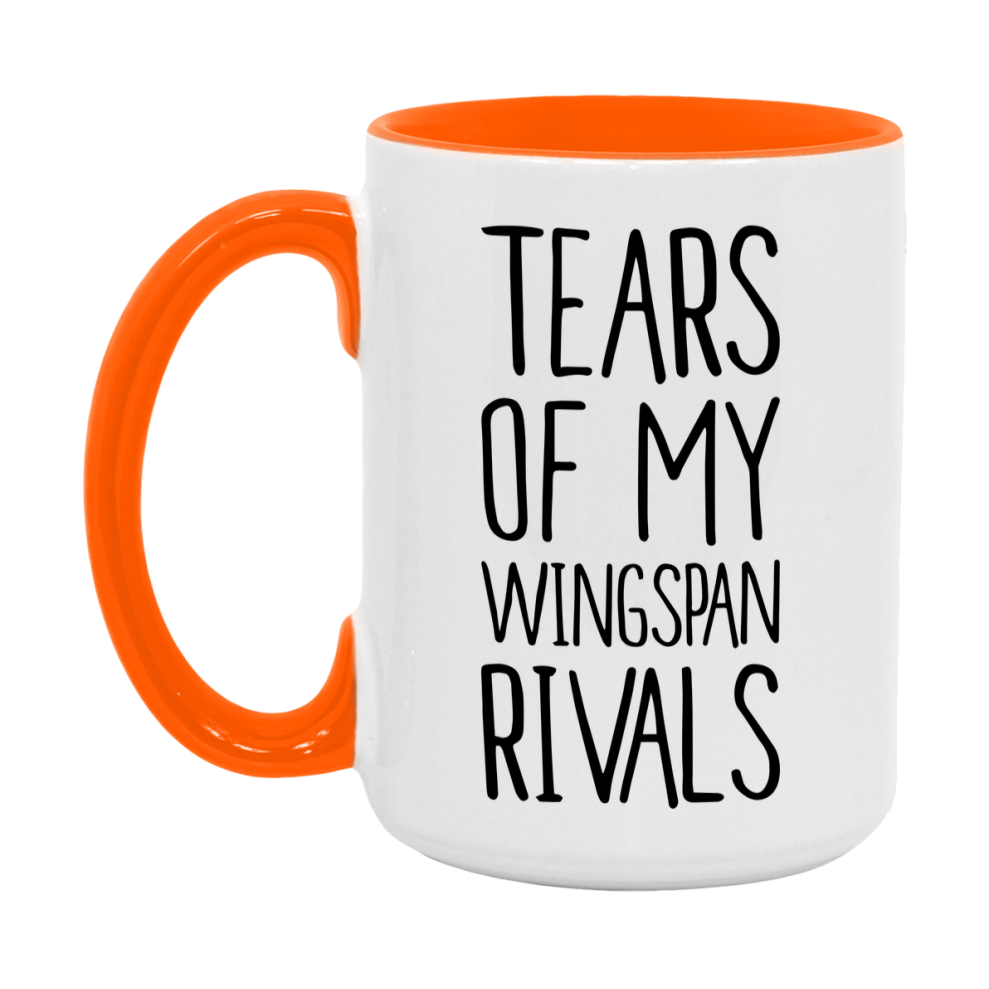 Funny Wingspan Gameboard Mug – Tears Of My Wingspan Rivals, 11Oz Or 15Oz White Ceramic Coffee Cup Gift
