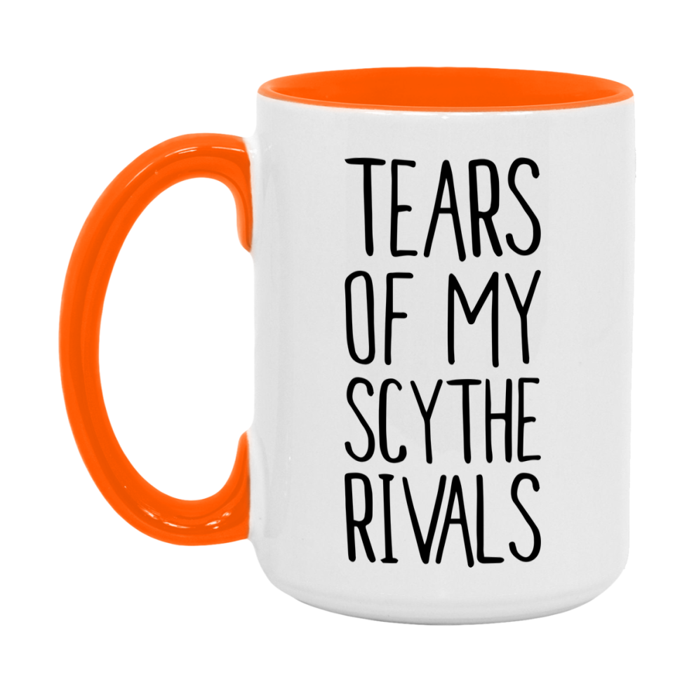 Funny Scythe Gameboard Mug – Tears Of My Scythe Rivals, 11Oz Or 15Oz White Ceramic Coffee Cup Gift