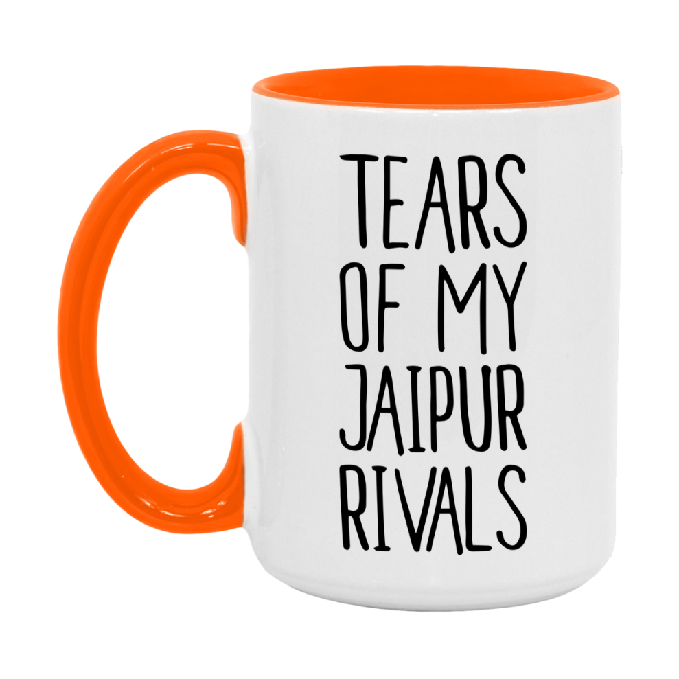 Funny Jaipur Gameboard Mug – Tears Of My Jaipur Rivals, 11Oz Or 15Oz White Ceramic Coffee Cup Gift