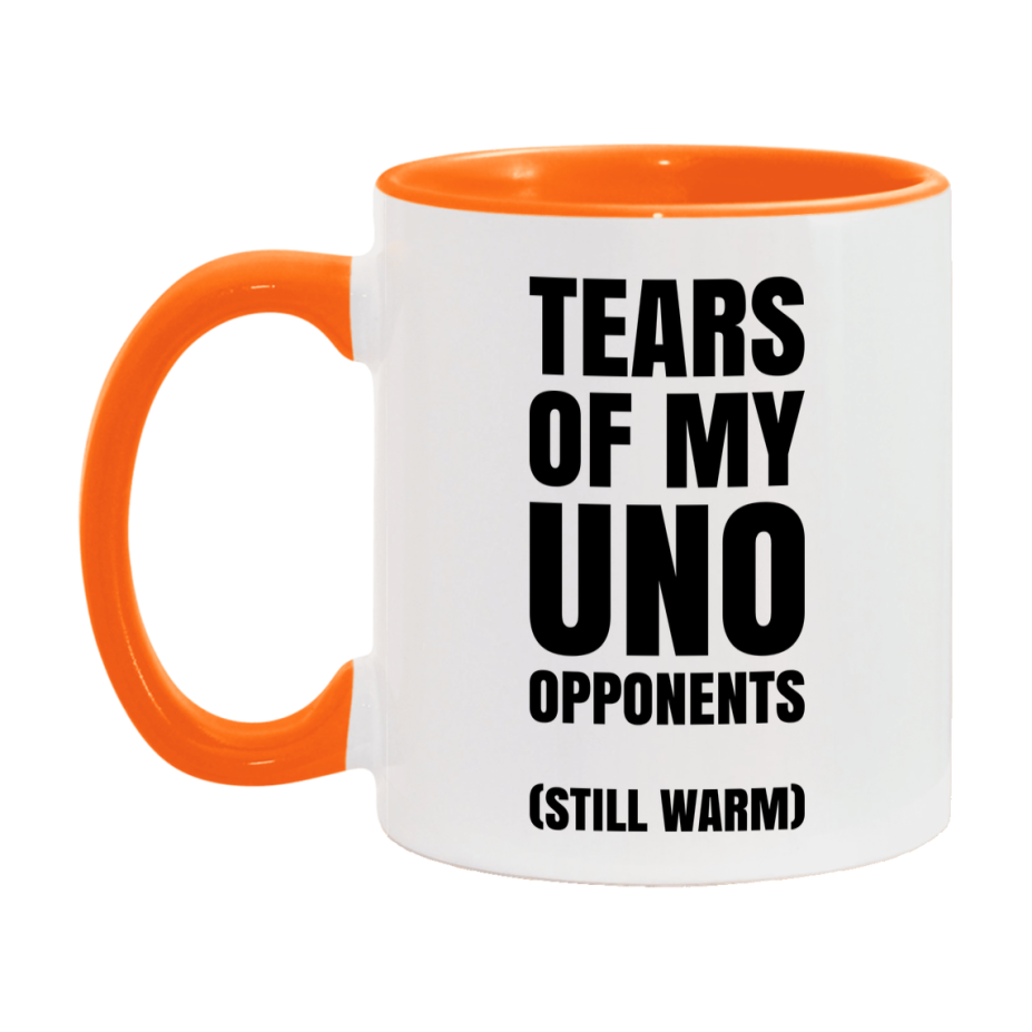 Board Game Gift – Tears Of My Uno Opponents Mug, 11Oz Or 15Oz White Ceramic Coffee Cup